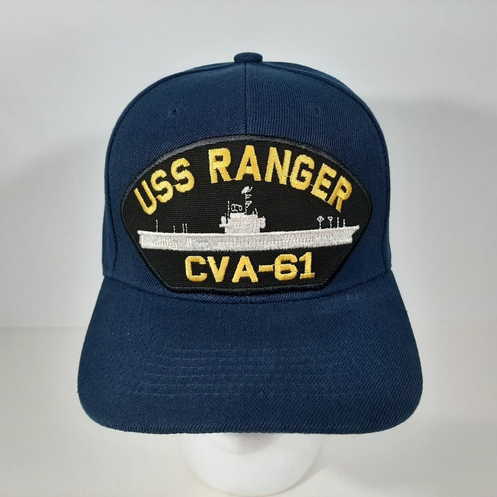 U.S. Navy USS Ranger CVA-61 Men's Patch Ca…
